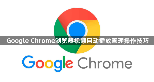 Google Chrome浏览器视频自动播放管理操作技巧1