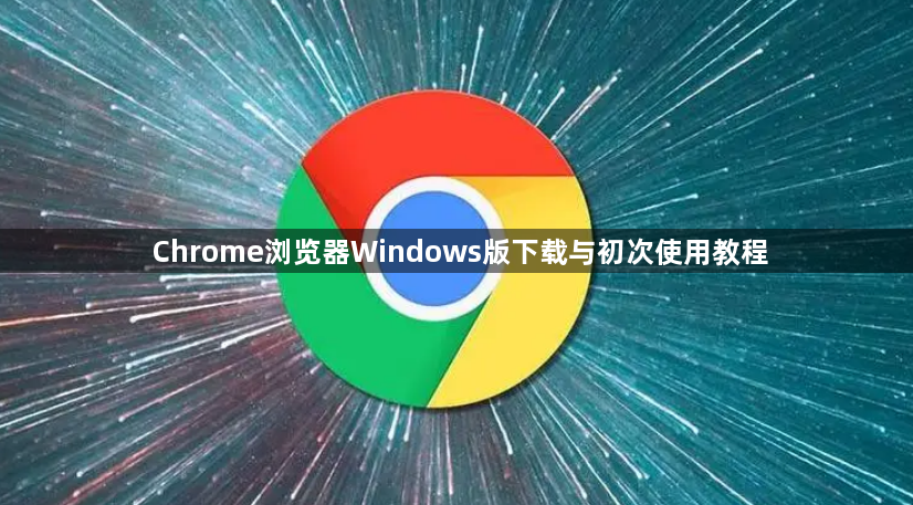 Chrome浏览器Windows版下载与初次使用教程1