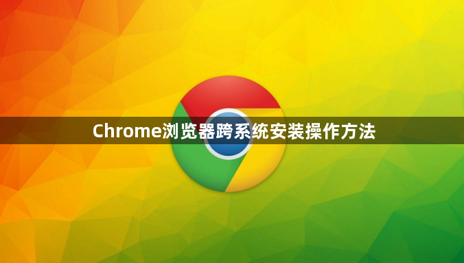 Chrome浏览器跨系统安装操作方法1
