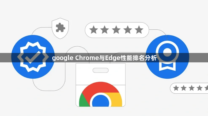 google Chrome与Edge性能排名分析1