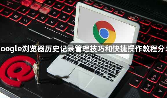 google浏览器历史记录管理技巧和快捷操作教程分享1