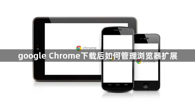 google Chrome下载后如何管理浏览器扩展1