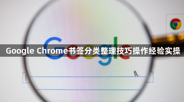 Google Chrome书签分类整理技巧操作经验实操1