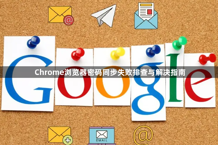 Chrome浏览器密码同步失败排查与解决指南1