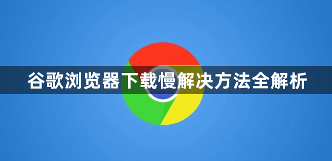 谷歌浏览器下载慢解决方法全解析1