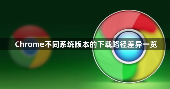 Chrome不同系统版本的下载路径差异一览1