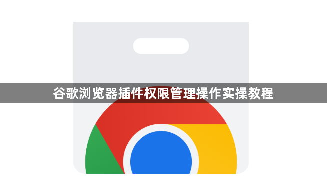 谷歌浏览器插件权限管理操作实操教程1