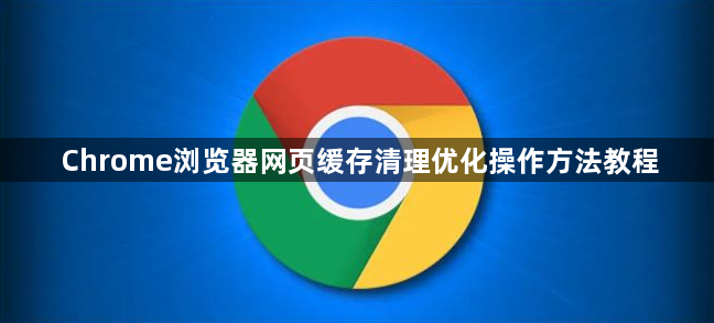Chrome浏览器网页缓存清理优化操作方法教程1