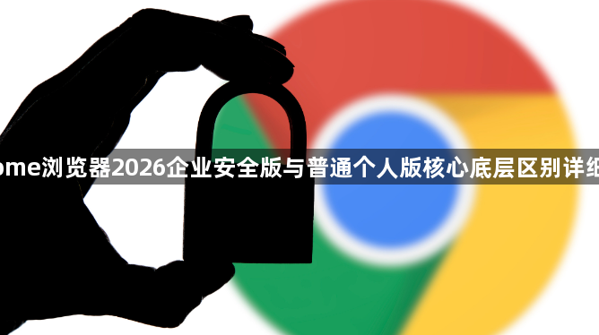 Chrome浏览器2026企业安全版与普通个人版核心底层区别详细对比1