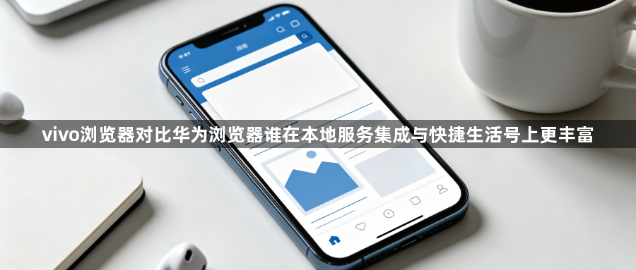 vivo浏览器对比华为浏览器谁在本地服务集成与快捷生活号上更丰富1