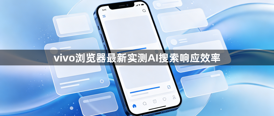 vivo浏览器最新实测AI搜索响应效率1