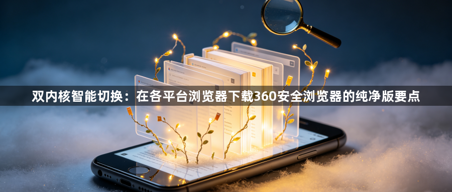 双内核智能切换:在各平台浏览器下载360安全浏览器的纯净版要点1
