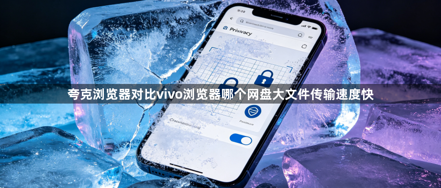 夸克浏览器对比vivo浏览器哪个网盘大文件传输速度快1