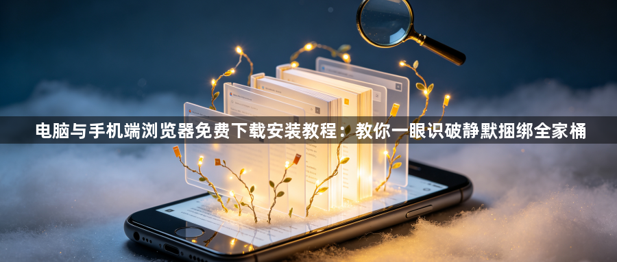 电脑与手机端浏览器免费下载安装教程：教你一眼识破静默捆绑全家桶1