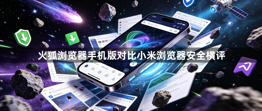 火狐浏览器手机版对比小米浏览器安全横评1