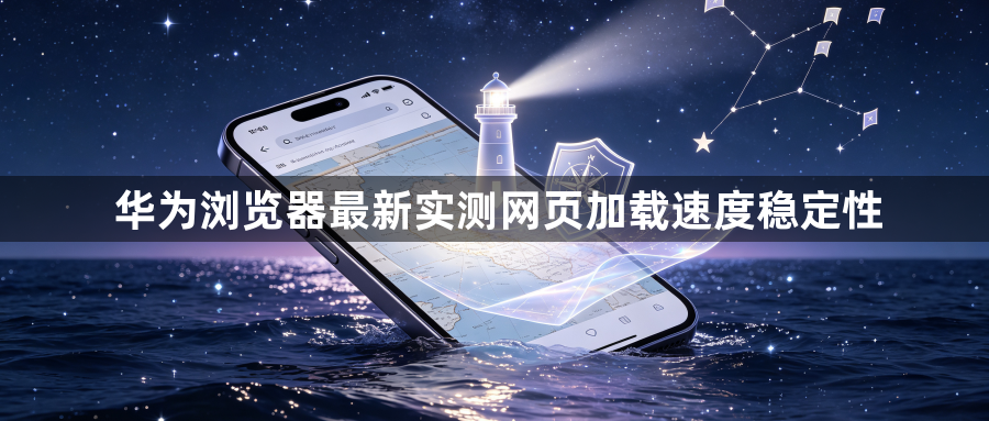 华为浏览器最新实测网页加载速度稳定性1