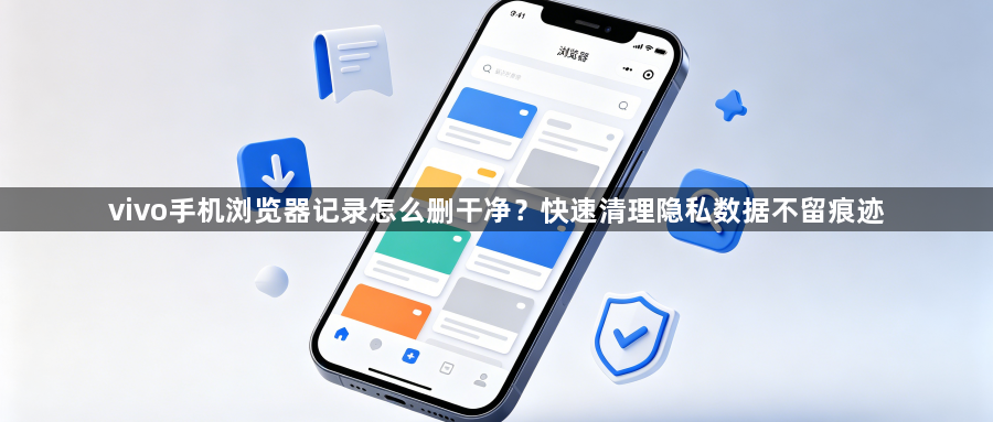 vivo手机浏览器记录怎么删干净？快速清理隐私数据不留痕迹1