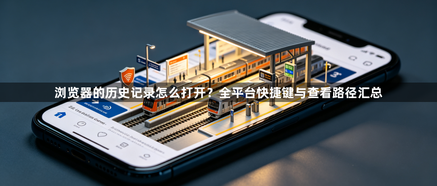 浏览器的历史记录怎么打开?全平台快捷键与查看路径汇总1