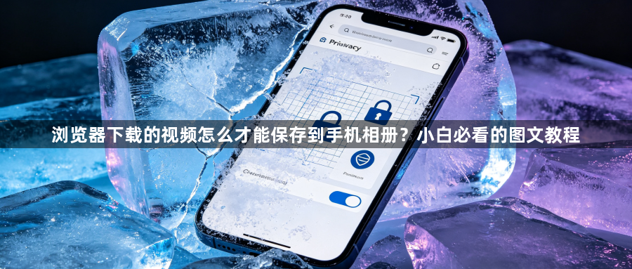 浏览器下载的视频怎么才能保存到手机相册?小白必看的图文教程1