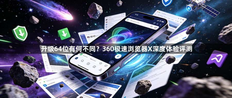 升级64位有何不同?360极速浏览器X深度体验评测1