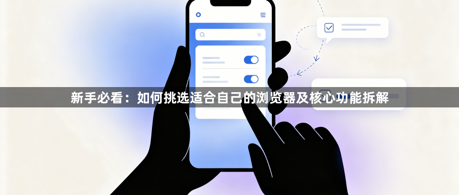 新手必看：如何挑选适合自己的浏览器及核心功能拆解1